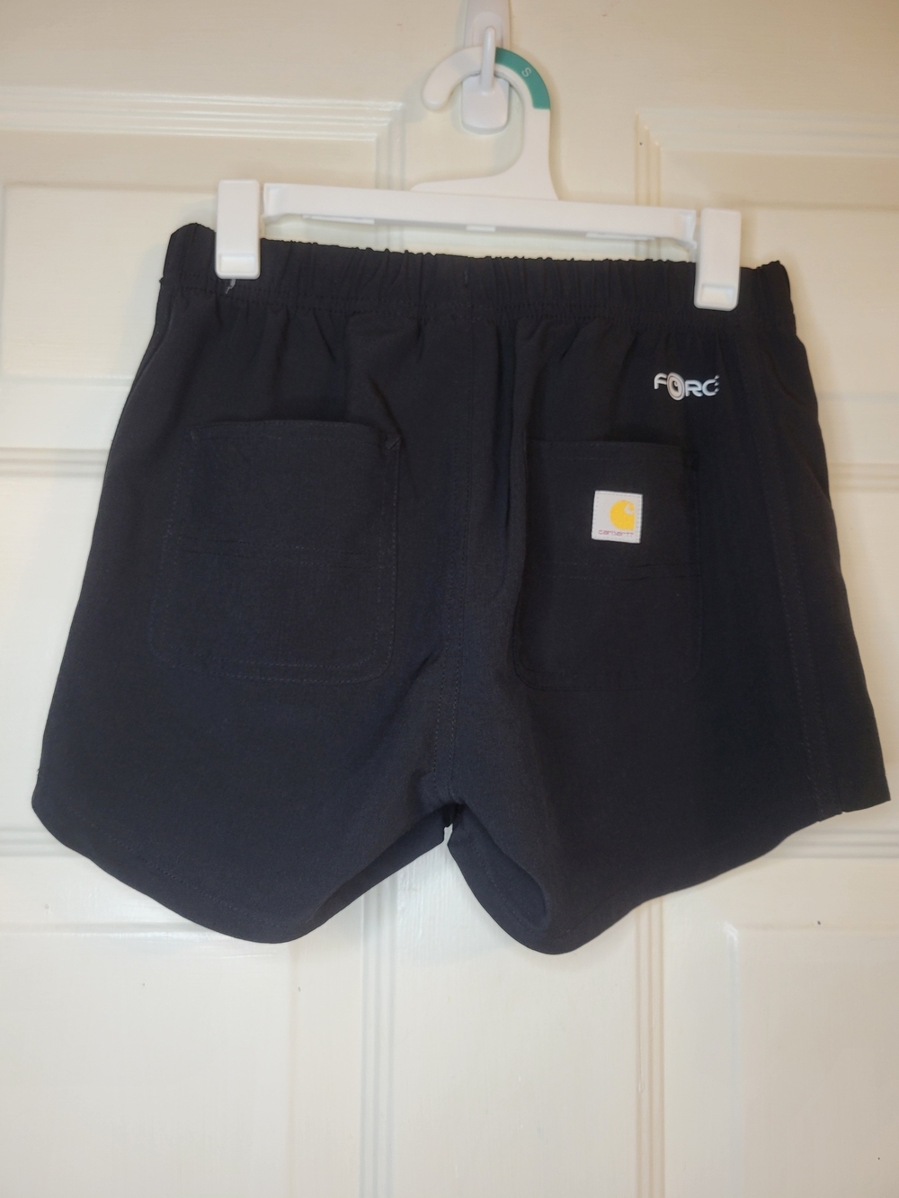 Carhartt Black Performance Elastic-Waist Shorts - Picture 5 of 8